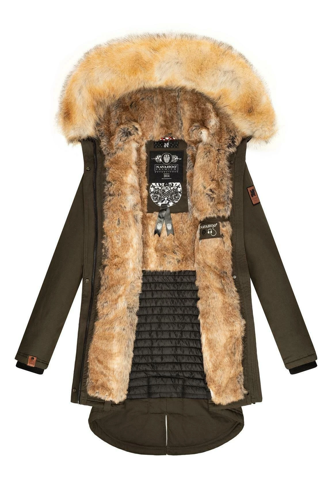 Navahoo Bombii - Winterjas - Dark Grey 7 Navahoo Bombii - Winterjas - Dark Grey - Afbeelding 5