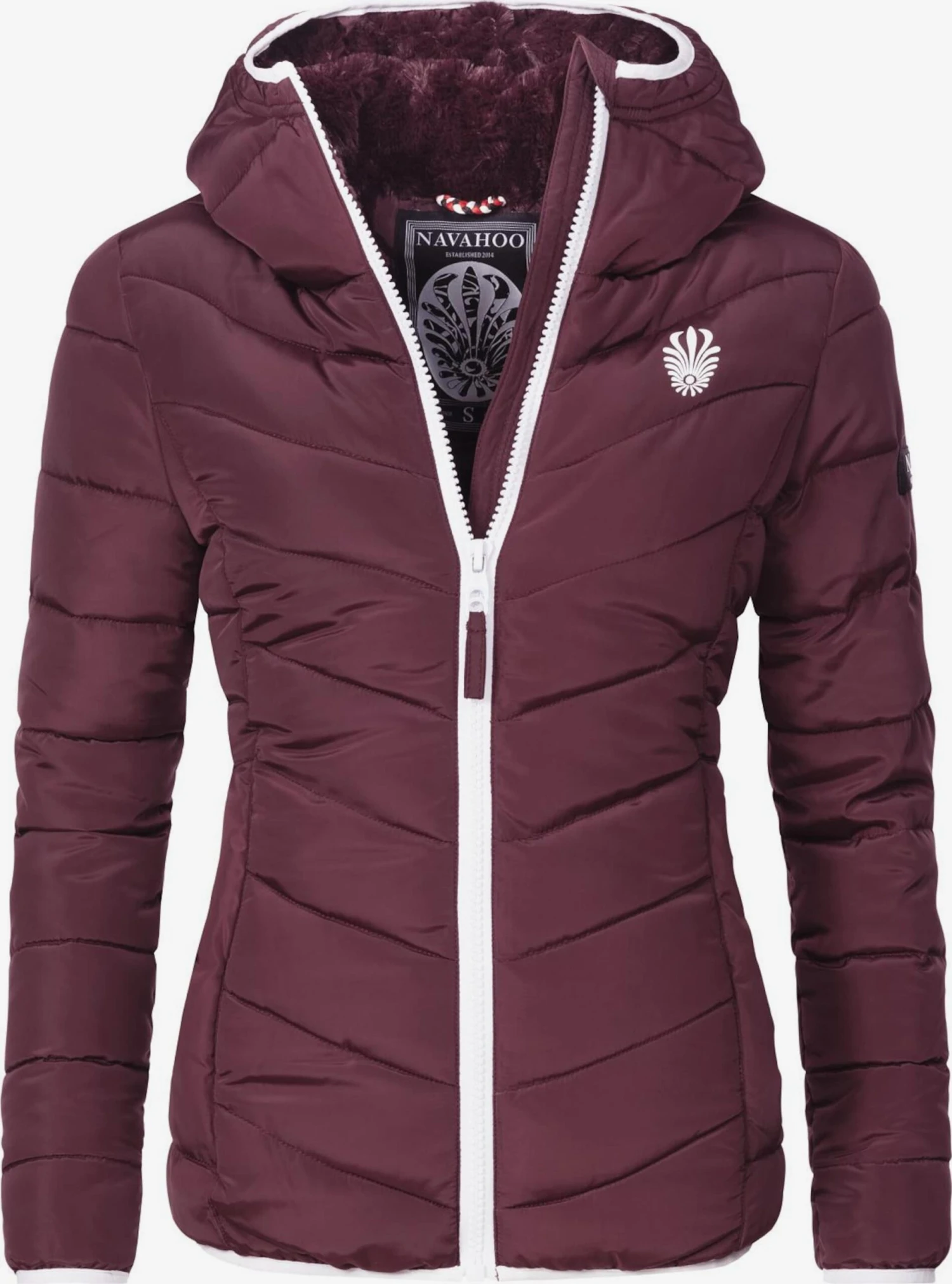 Navahoo Tussenjassen Tussenjas Elva Dames Wijnrood 3 Navahoo Tussenjassen Tussenjas Elva Dames Wijnrood