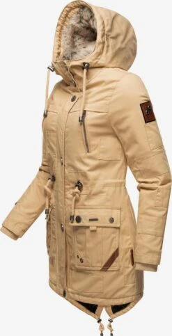 Navahoo Parkas Winterparka Honigfee Dames Lichtbeige -Navahoo 02eb33951a0b266baceb154c64adf437