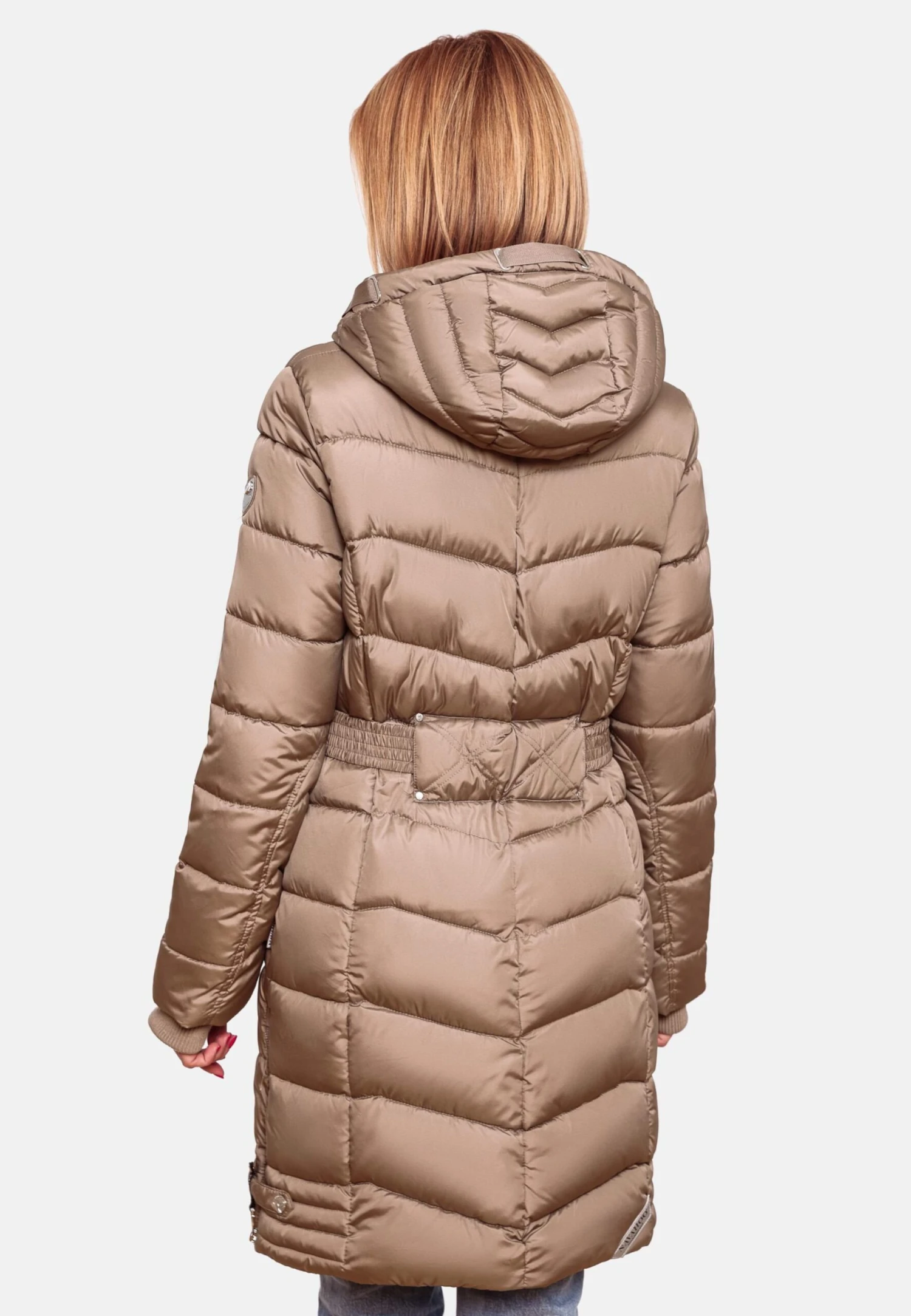 Navahoo Wintermantels Wintermantel Alpenveilchen Dames Bruin 10 Navahoo Wintermantels Wintermantel Alpenveilchen Dames Bruin - Afbeelding 8