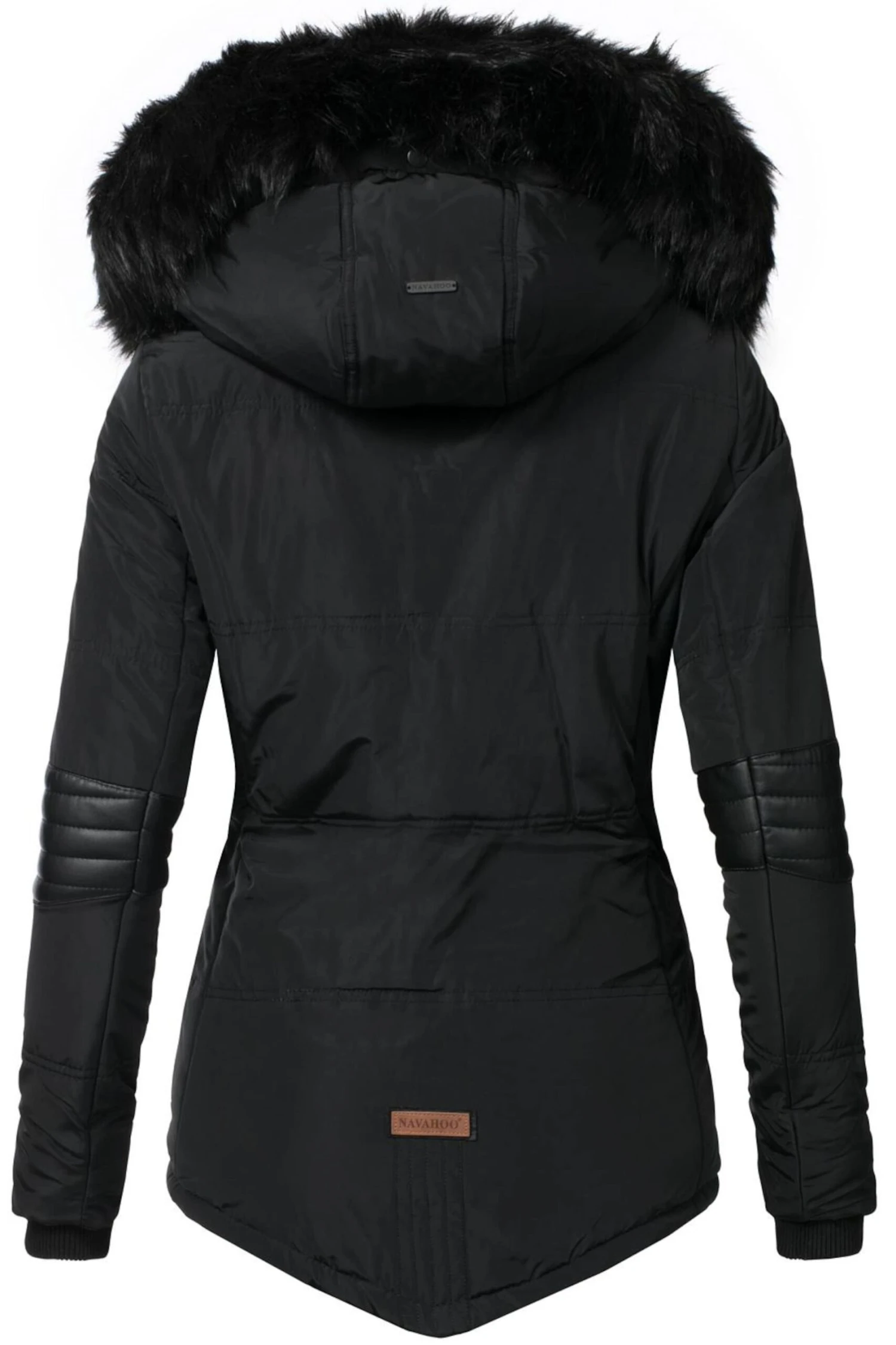 Navahoo Winterjassen Winterjas Nirvana Dames Zwart 5 Navahoo Winterjassen Winterjas Nirvana Dames Zwart - Afbeelding 3