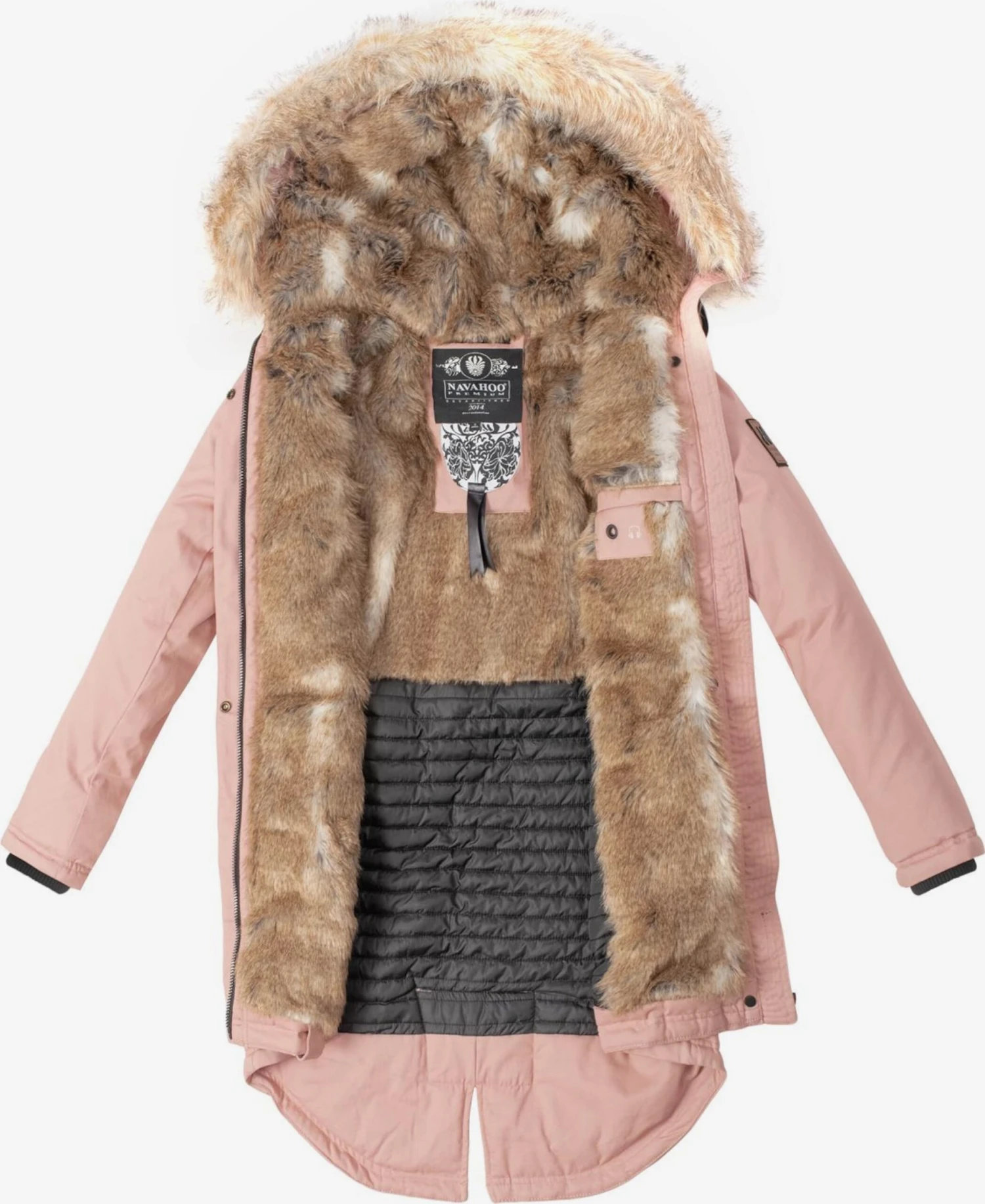 Navahoo Parkas Winterparka Bombii Dames Rosa 5 Navahoo Parkas Winterparka Bombii Dames Rosa - Afbeelding 3