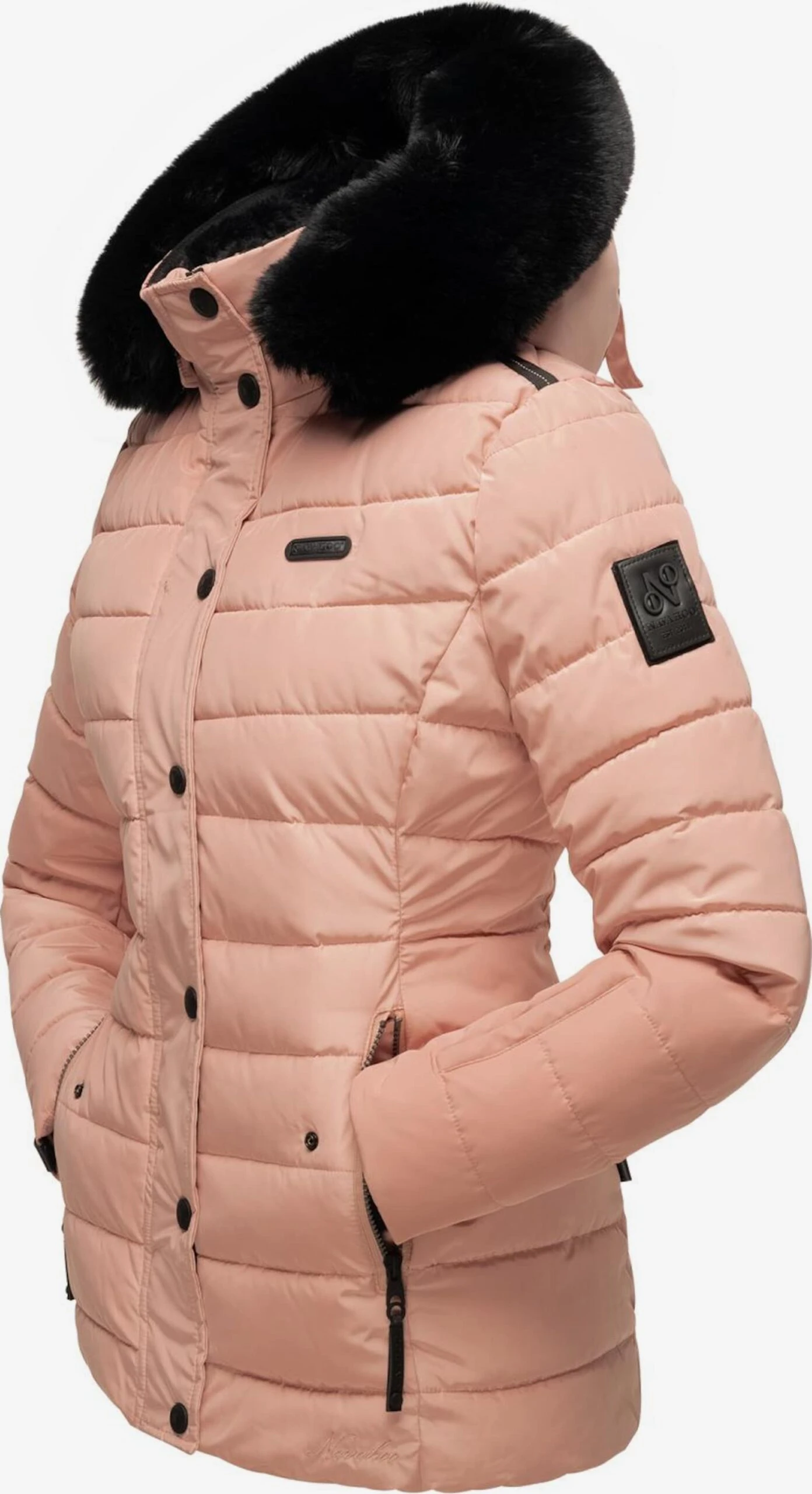 Navahoo Winterjassen Winterjas Milianaa Dames Roze 7 Navahoo Winterjassen Winterjas Milianaa Dames Roze - Afbeelding 5