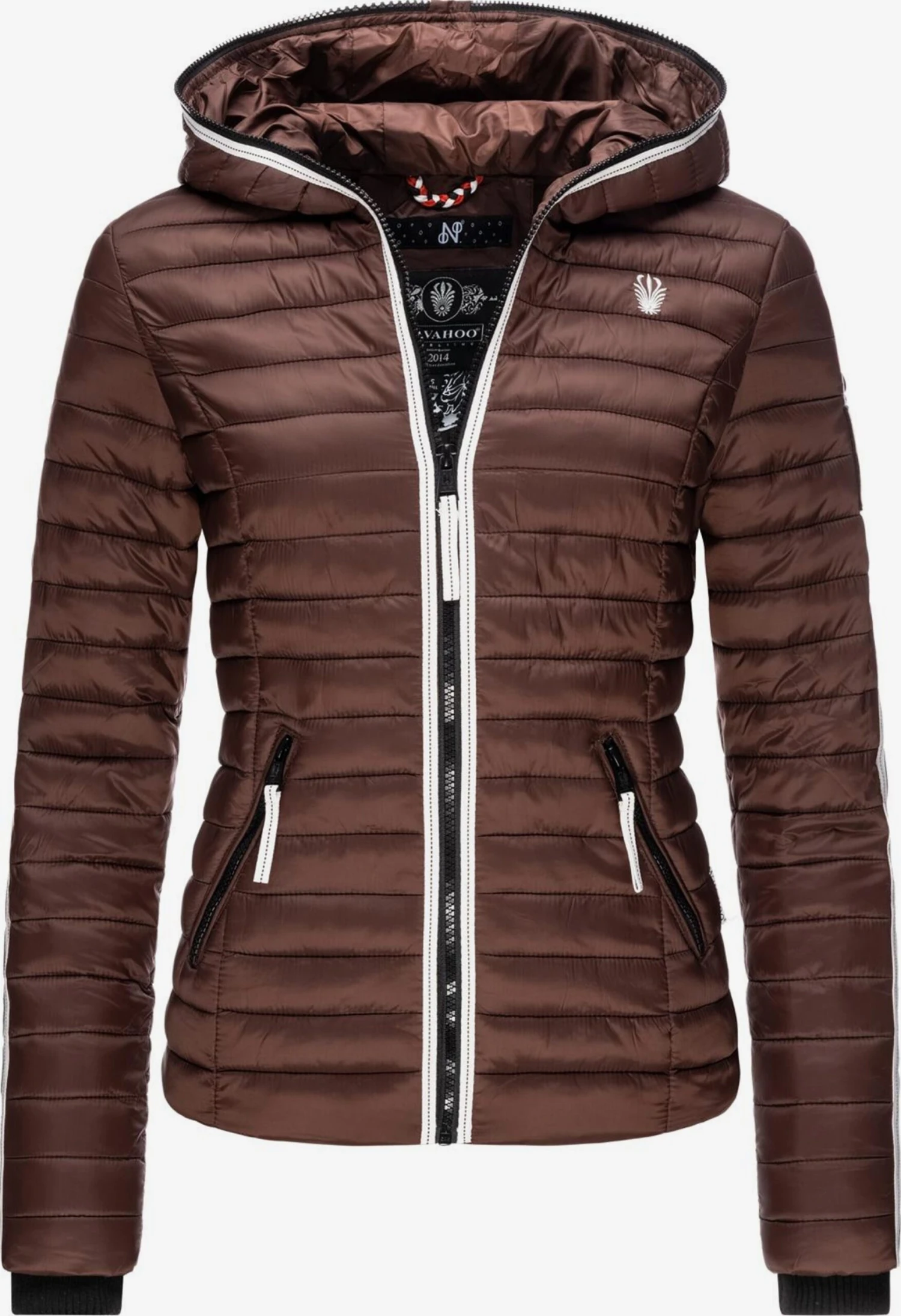 Navahoo Tussenjassen Tussenjas Dames Chocoladebruin 3 Navahoo Tussenjassen Tussenjas Dames Chocoladebruin