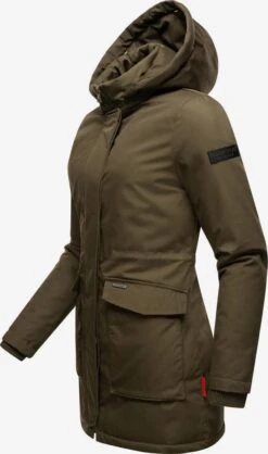 Navahoo Wintermantels Wintermantel Schneeengel Dames Bruin -Navahoo 0d92a7643e7198e8236978c6356c0952