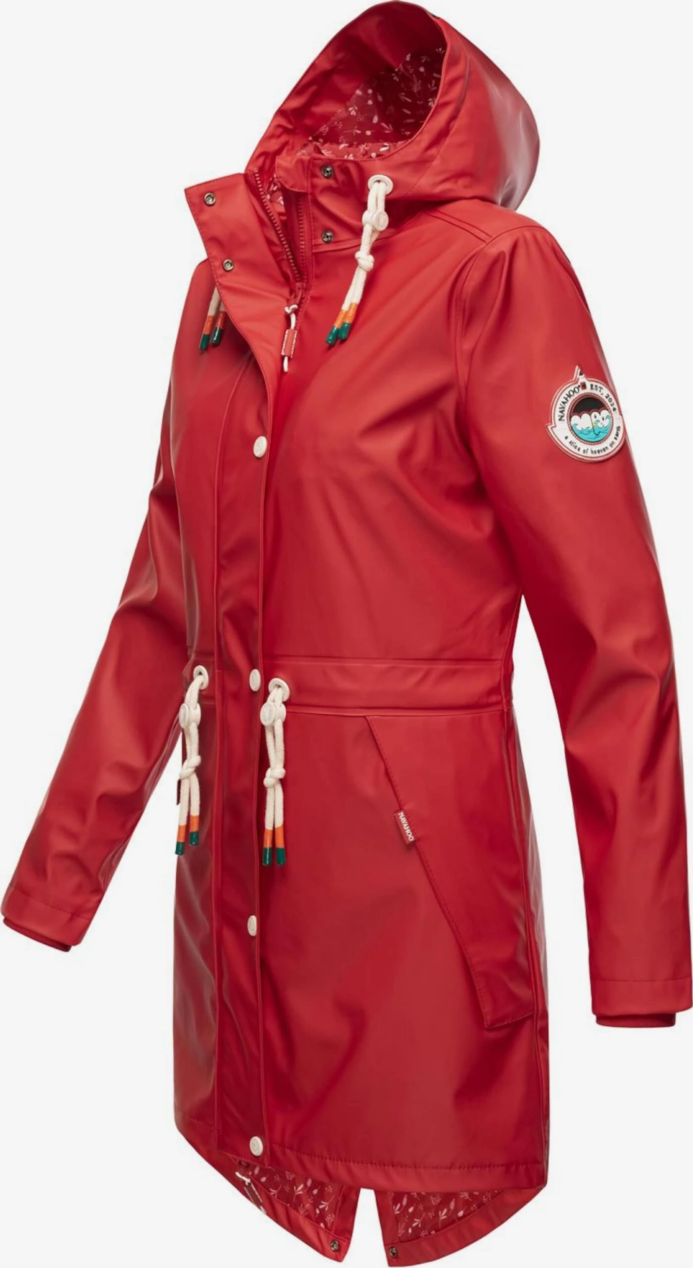 Navahoo Outdoor Jassen Functionele Jas Tropical Storm Dames Vuurrood 5 Navahoo Outdoor Jassen Functionele Jas Tropical Storm Dames Vuurrood - Afbeelding 3