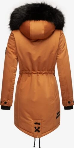 Navahoo Parkas Winterparka Luluna Dames Cognac -Navahoo 11b4c6719654ab4d3f40342373232fec
