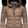 Navahoo Winterjassen Winterjas Miamor Dames Taupe