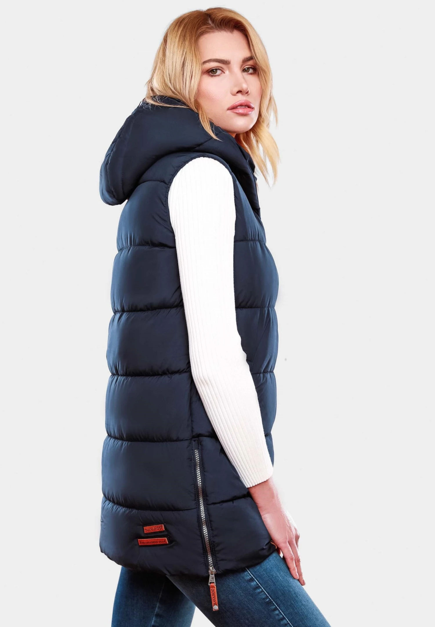 Navahoo Madilynaa - Bodywarmer - Dark Blue 6 Navahoo Madilynaa - Bodywarmer - Dark Blue - Afbeelding 4
