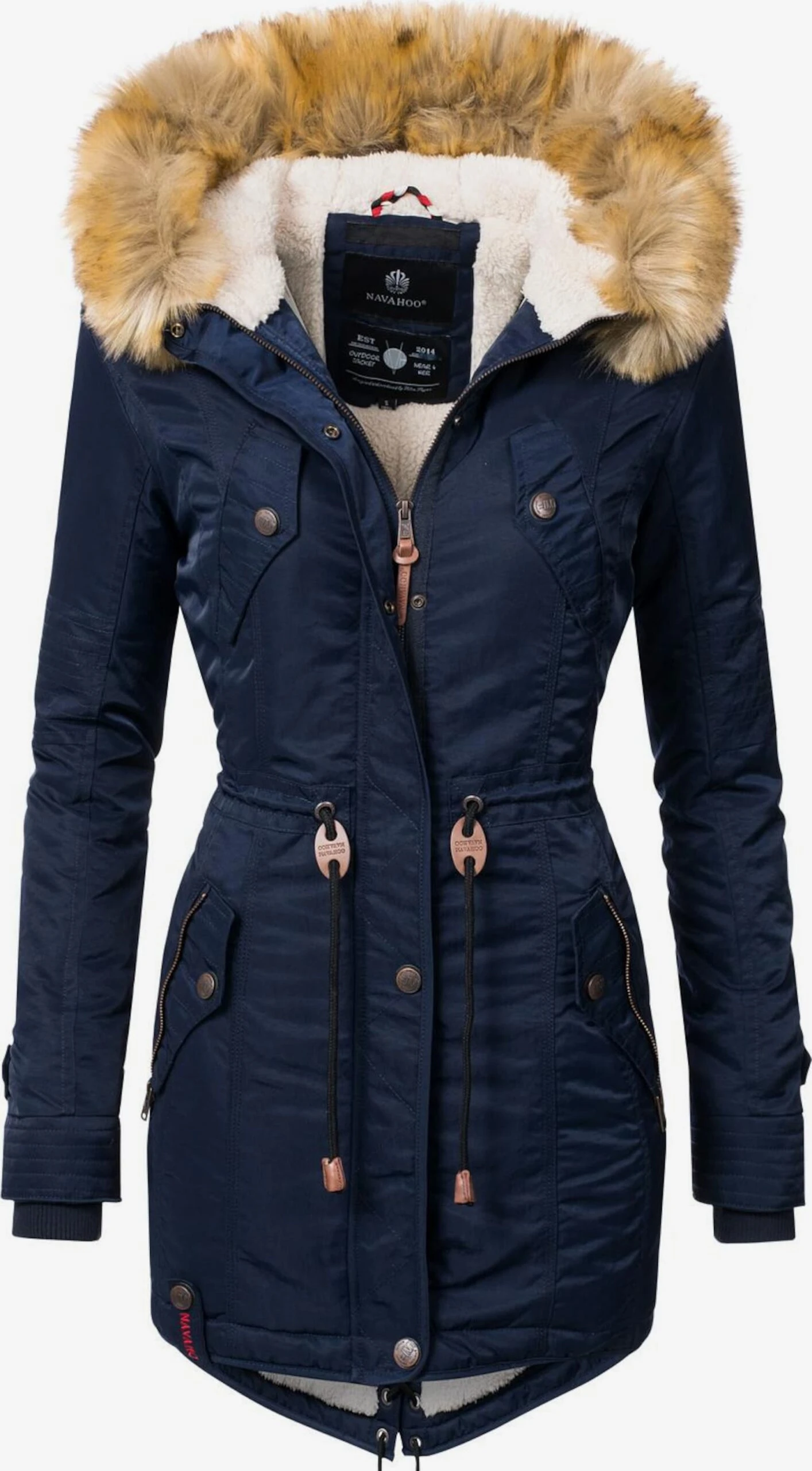 Navahoo Parkas Winterparka La Viva Dames Donkerblauw 3 Navahoo Parkas Winterparka La Viva Dames Donkerblauw