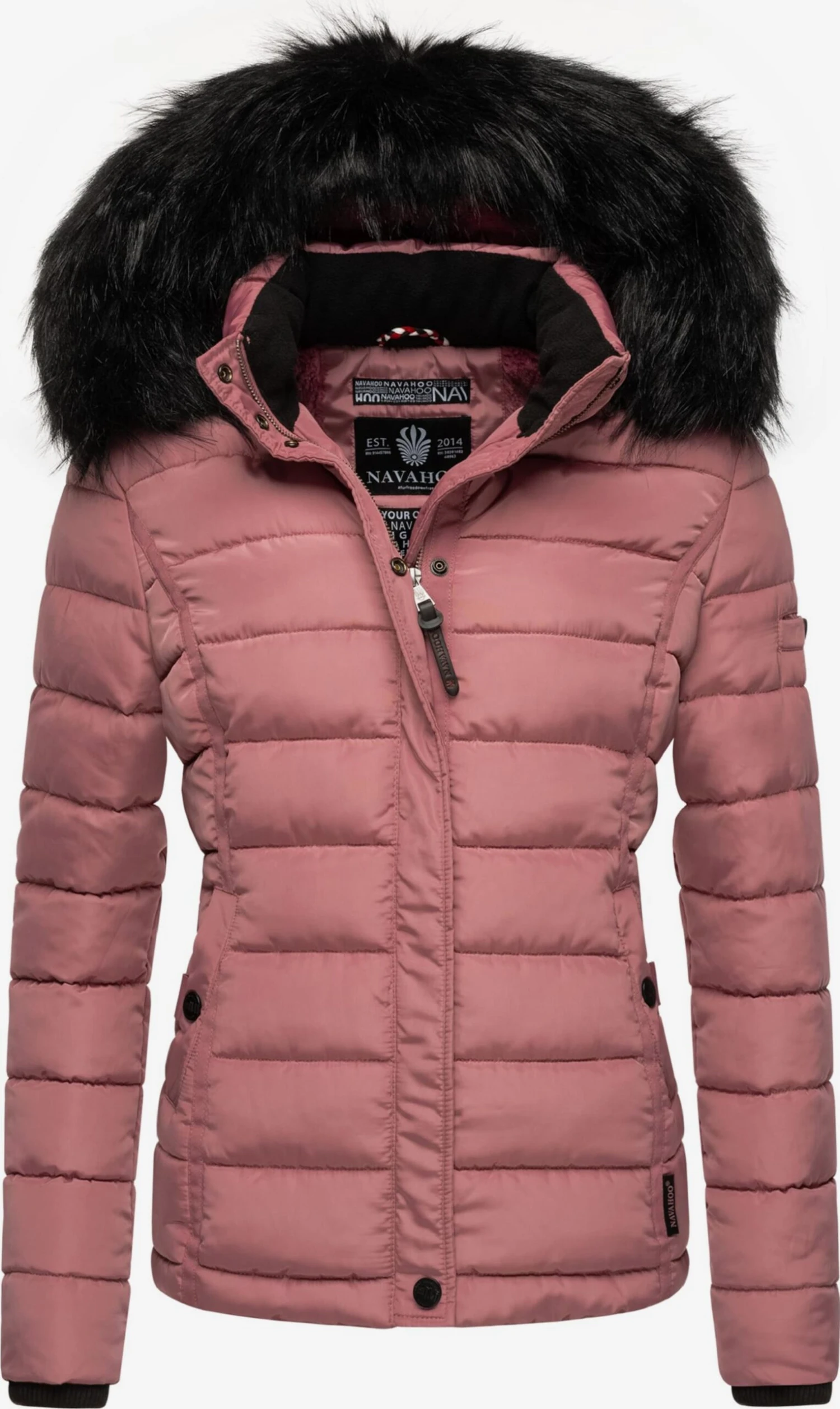 Navahoo Winterjassen Winterjas Miamor Dames Pink 3 Navahoo Winterjassen Winterjas Miamor Dames Pink