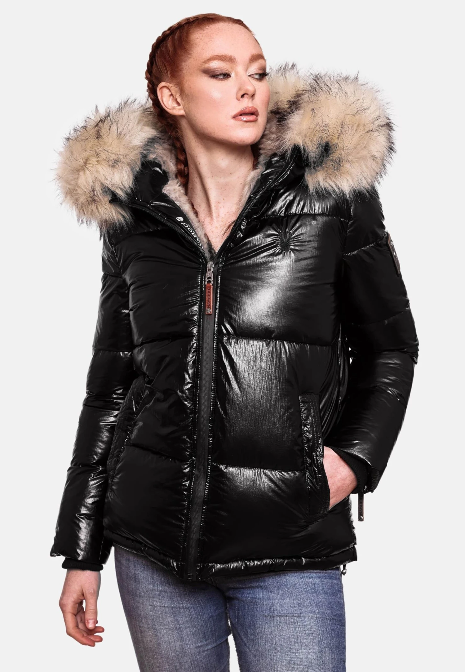 Navahoo Winterjassen Winterjas Tikunaa Dames Zwart 7 Navahoo Winterjassen Winterjas Tikunaa Dames Zwart - Afbeelding 5