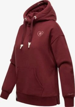 Navahoo Hoodies Sweatshirt Goldfee Dames Bordeaux -Navahoo 17f4dce8240654662ebd9b685611cc04