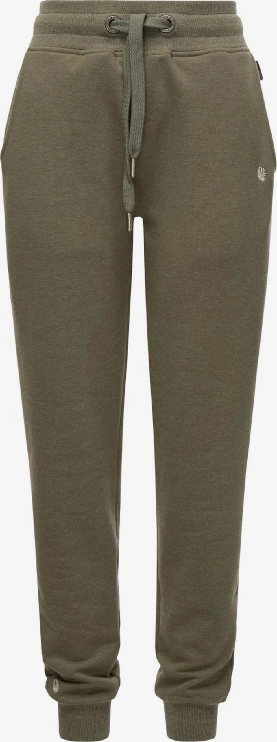 Navahoo Sweatpants Tapered Broek Dames Olijfgroen 2 Navahoo Sweatpants Tapered Broek Dames Olijfgroen