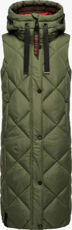 Navahoo Bodywarmers Bodywarmer Schnuckel Dames Groen