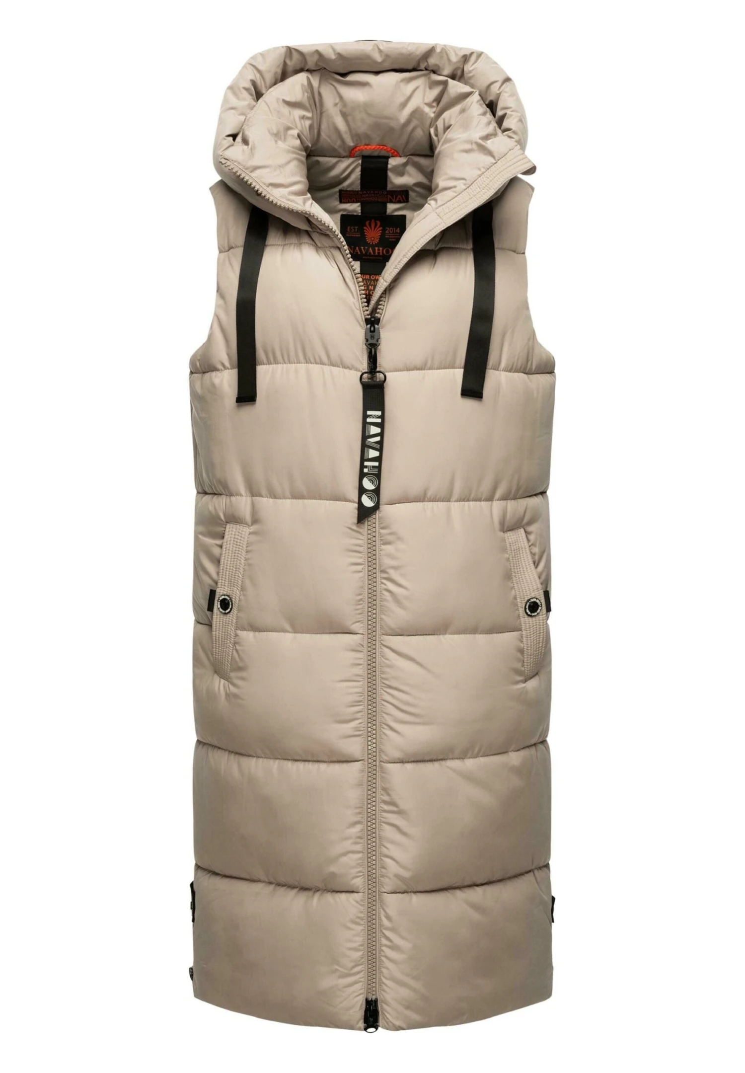 Navahoo Schnuffelchen - Bodywarmer - Taupe 6 Navahoo Schnuffelchen - Bodywarmer - Taupe - Afbeelding 4