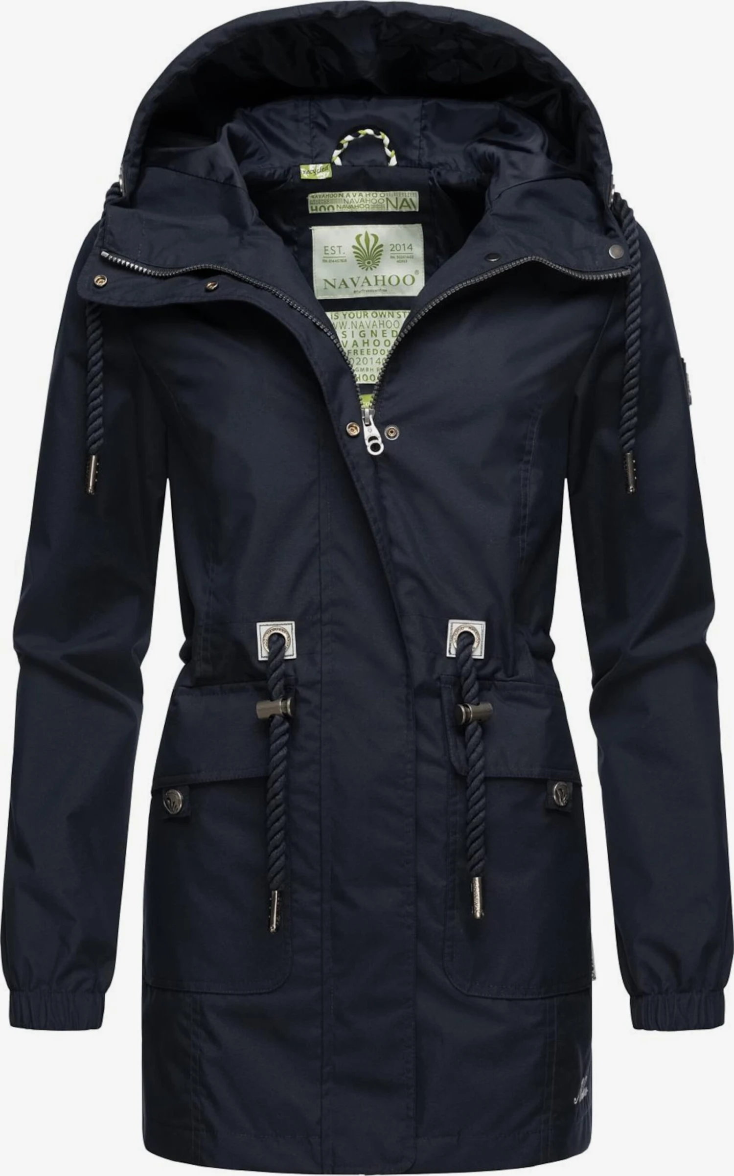 Navahoo Parkas Tussenparka Neophee Dames Kobaltblauw 4 Navahoo Parkas Tussenparka Neophee Dames Kobaltblauw - Afbeelding 2