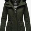 Navahoo Parkas Winterparka Dames Olijfgroen