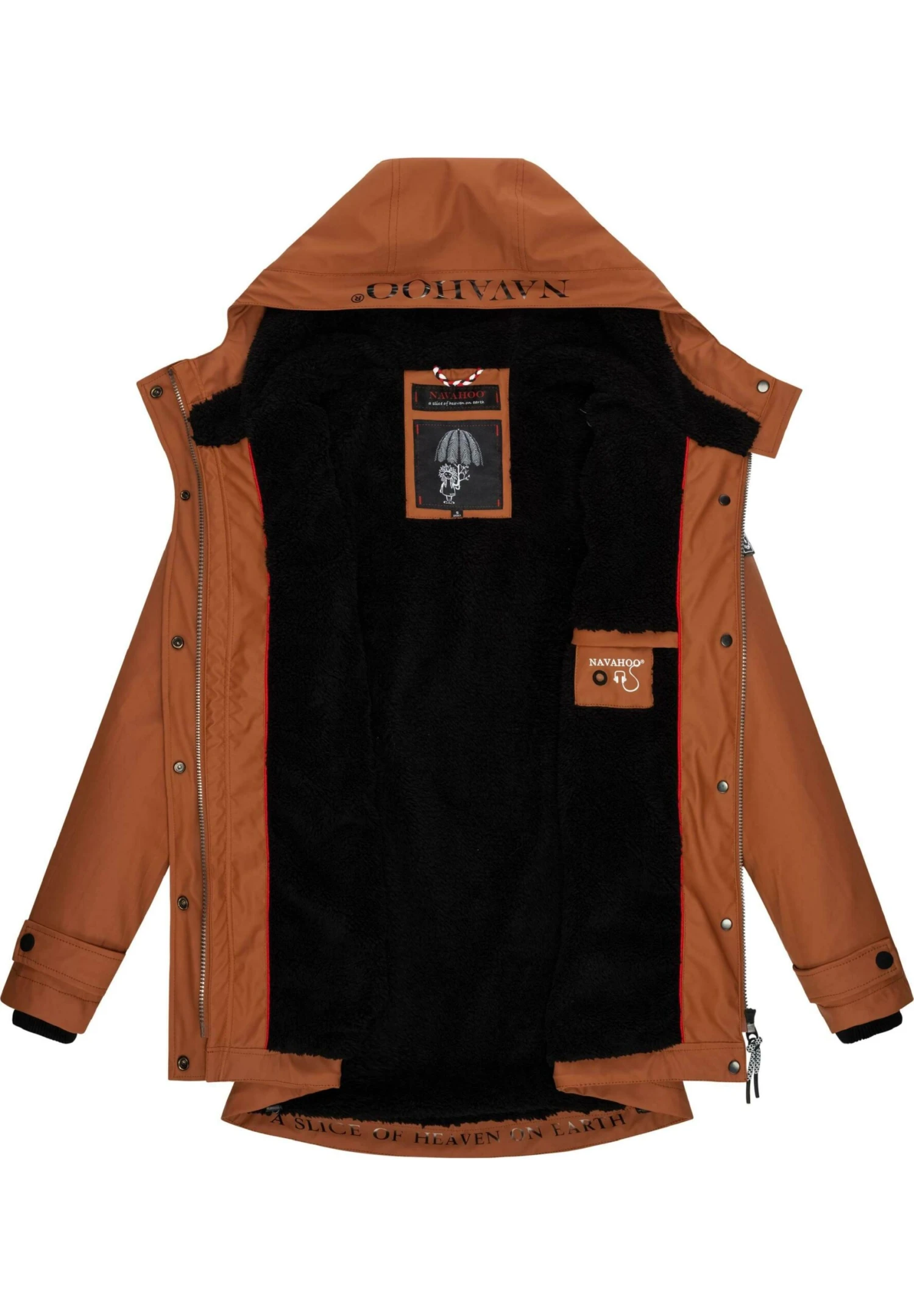 Navahoo Lindraa - Winterjas - Rusty Cinnamon 9 Navahoo Lindraa - Winterjas - Rusty Cinnamon - Afbeelding 7