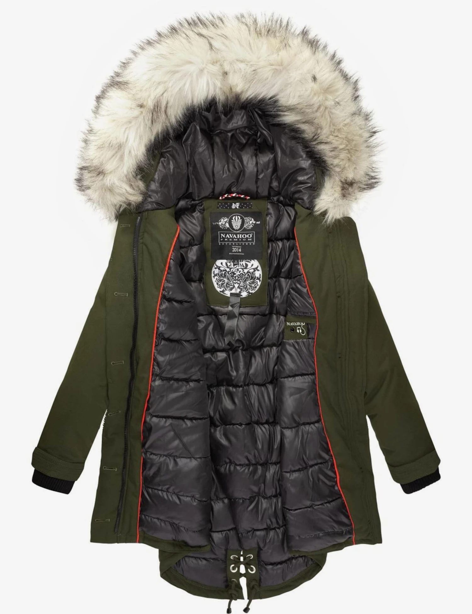Navahoo Parkas Winterparka Dames Groen 7 Navahoo Parkas Winterparka Dames Groen - Afbeelding 5