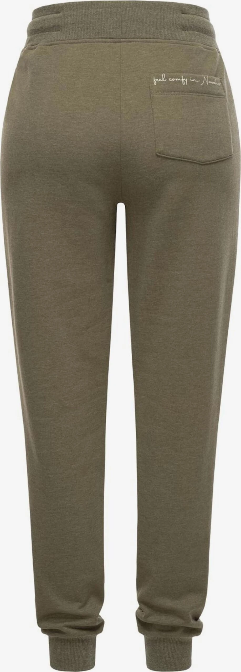 Navahoo Sweatpants Tapered Broek Dames Olijfgroen 4 Navahoo Sweatpants Tapered Broek Dames Olijfgroen - Afbeelding 3