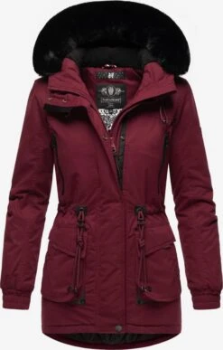 Navahoo Parkas Winterparka Dames Bordeaux -Navahoo 29843611df8ef32a0b020e266f5b4930