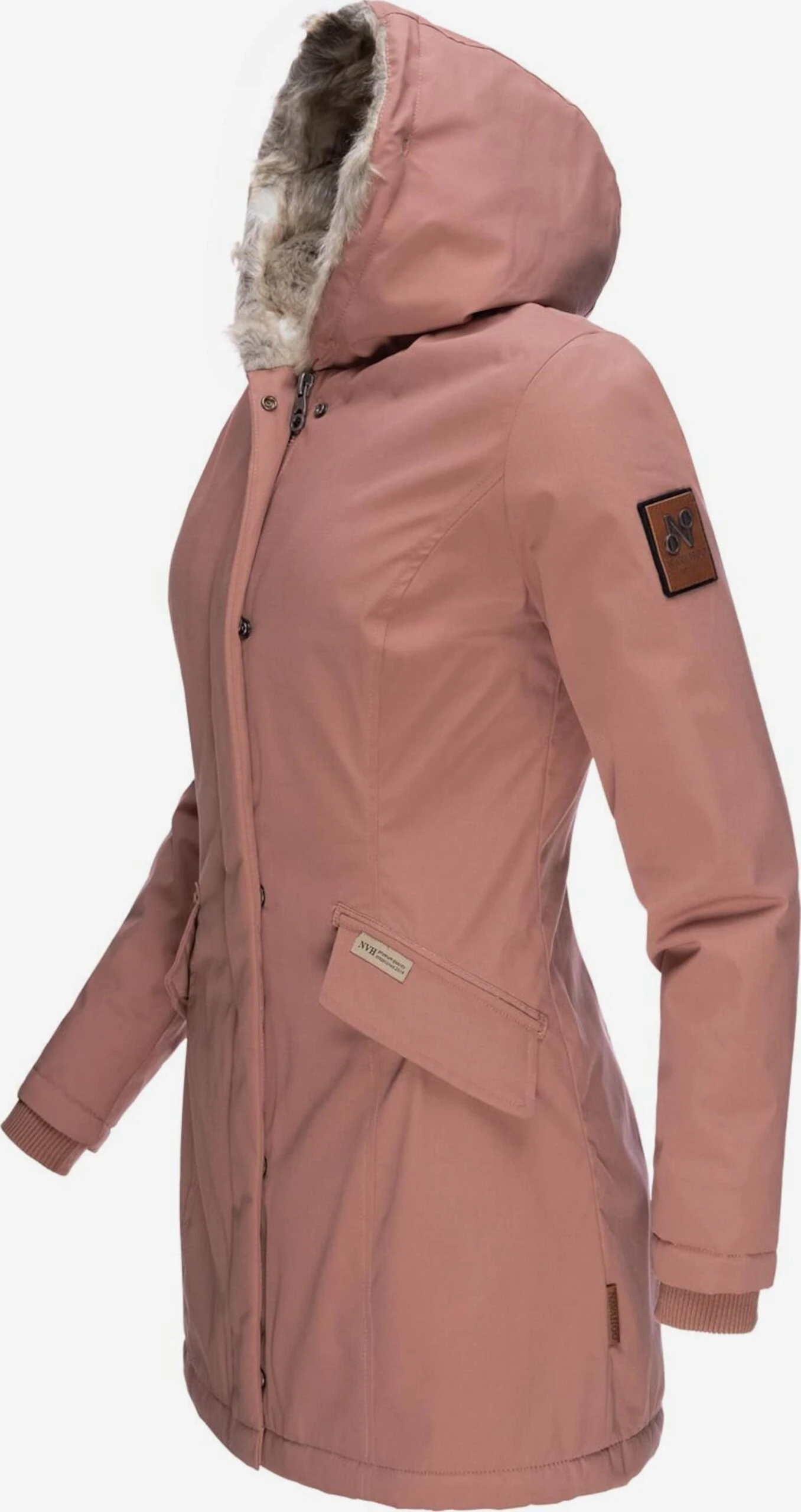 Navahoo Parkas Winterparka Cristal Dames Donkerroze 6 Navahoo Parkas Winterparka Cristal Dames Donkerroze - Afbeelding 4