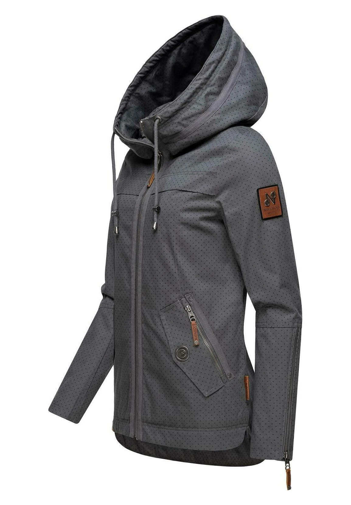 Navahoo Wekoo - Parka - Antracite Dots 11 Navahoo Wekoo - Parka - Antracite Dots - Afbeelding 9