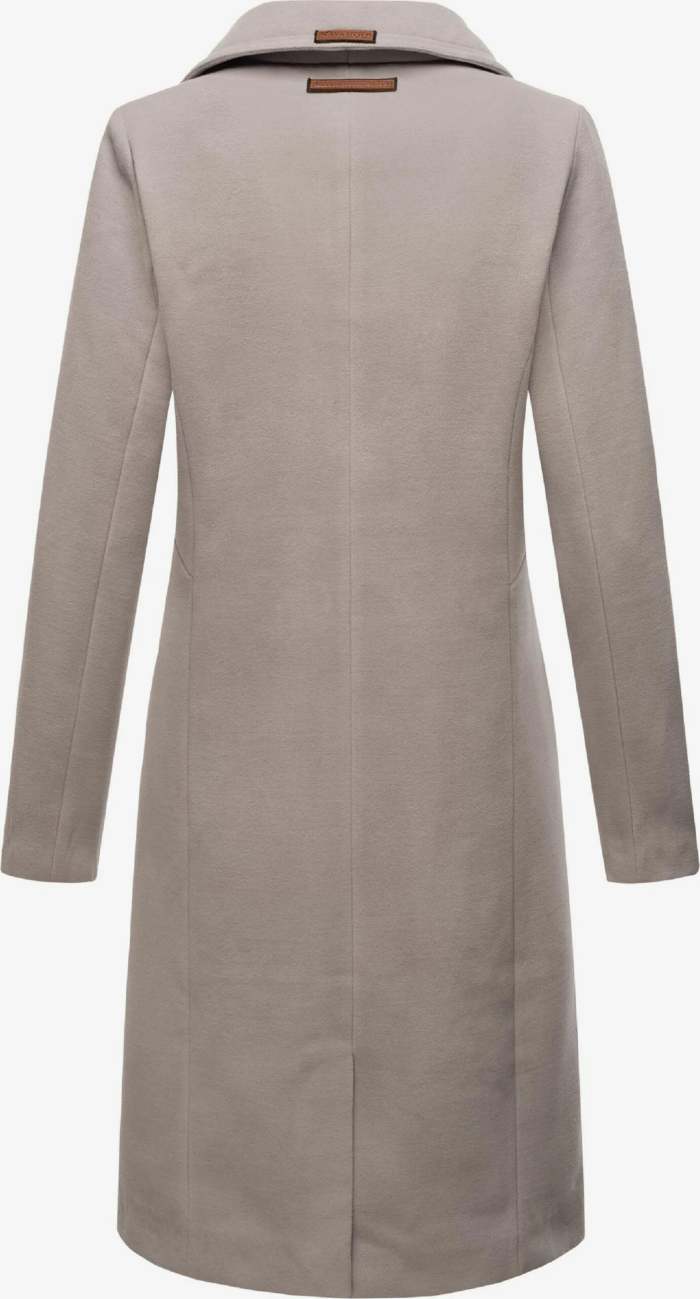 Navahoo Wintermantels Wintermantel Wooly Dames Rookgrijs 5 Navahoo Wintermantels Wintermantel Wooly Dames Rookgrijs - Afbeelding 3