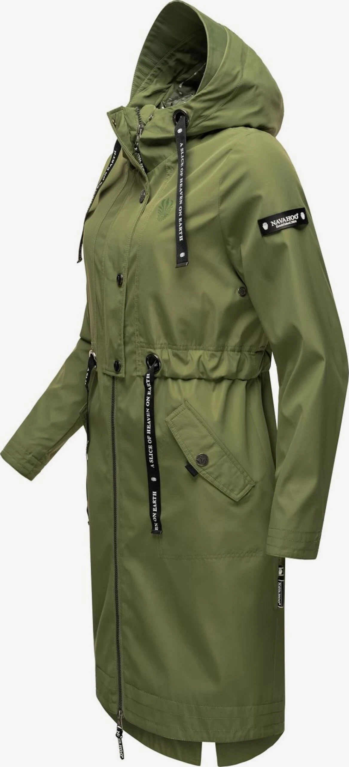 Navahoo Parkas Tussenparka Josinaa Dames Groen 4 Navahoo Parkas Tussenparka Josinaa Dames Groen - Afbeelding 2