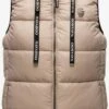 Navahoo Bodywarmers Bodywarmer Kassidy Dames Taupe