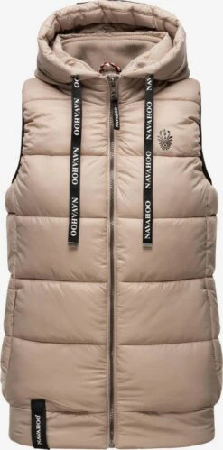 Navahoo Bodywarmers Bodywarmer Kassidy Dames Taupe