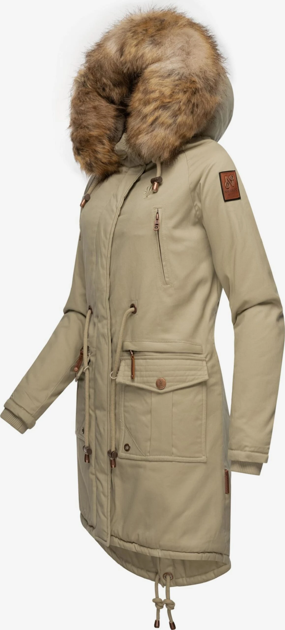 Navahoo Parkas Winterparka Rosinchen Dames Grijs 4 Navahoo Parkas Winterparka Rosinchen Dames Grijs - Afbeelding 2