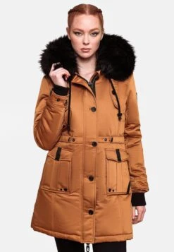Navahoo Parkas Winterparka Luluna Dames Cognac -Navahoo 2f9546fb963d4aac2d50a848298c6e9f