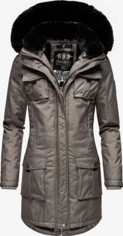 Navahoo Outdoor Jassen Functionele Jas Tinis Dames Donkergrijs