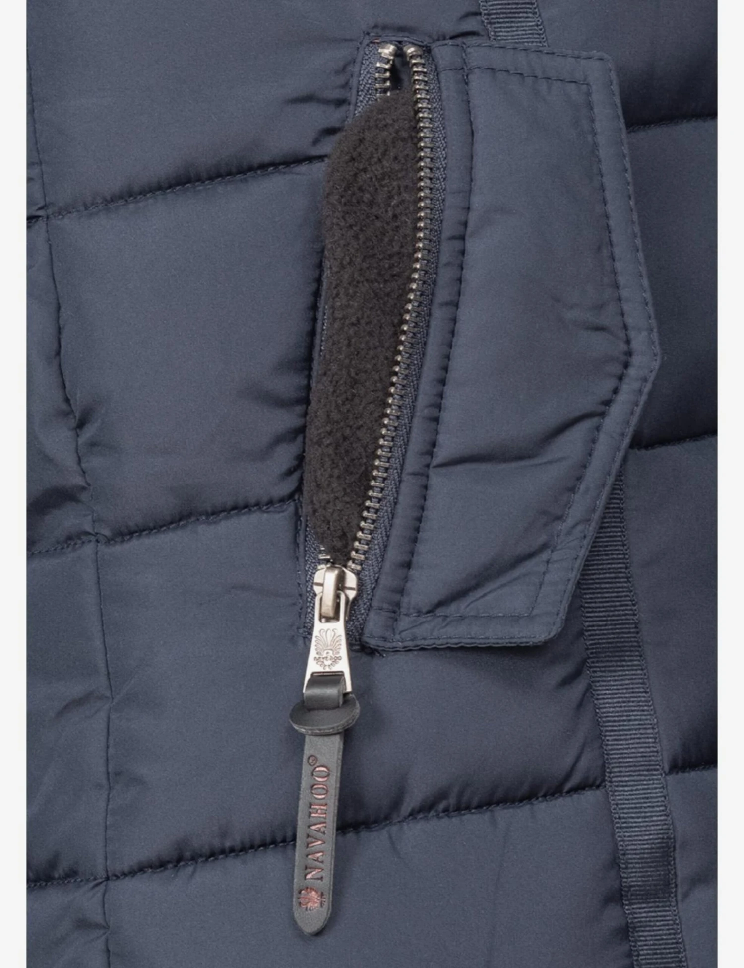 Navahoo Wintermantels Wintermantel Papaya Dames Donkerblauw 8 Navahoo Wintermantels Wintermantel Papaya Dames Donkerblauw - Afbeelding 6