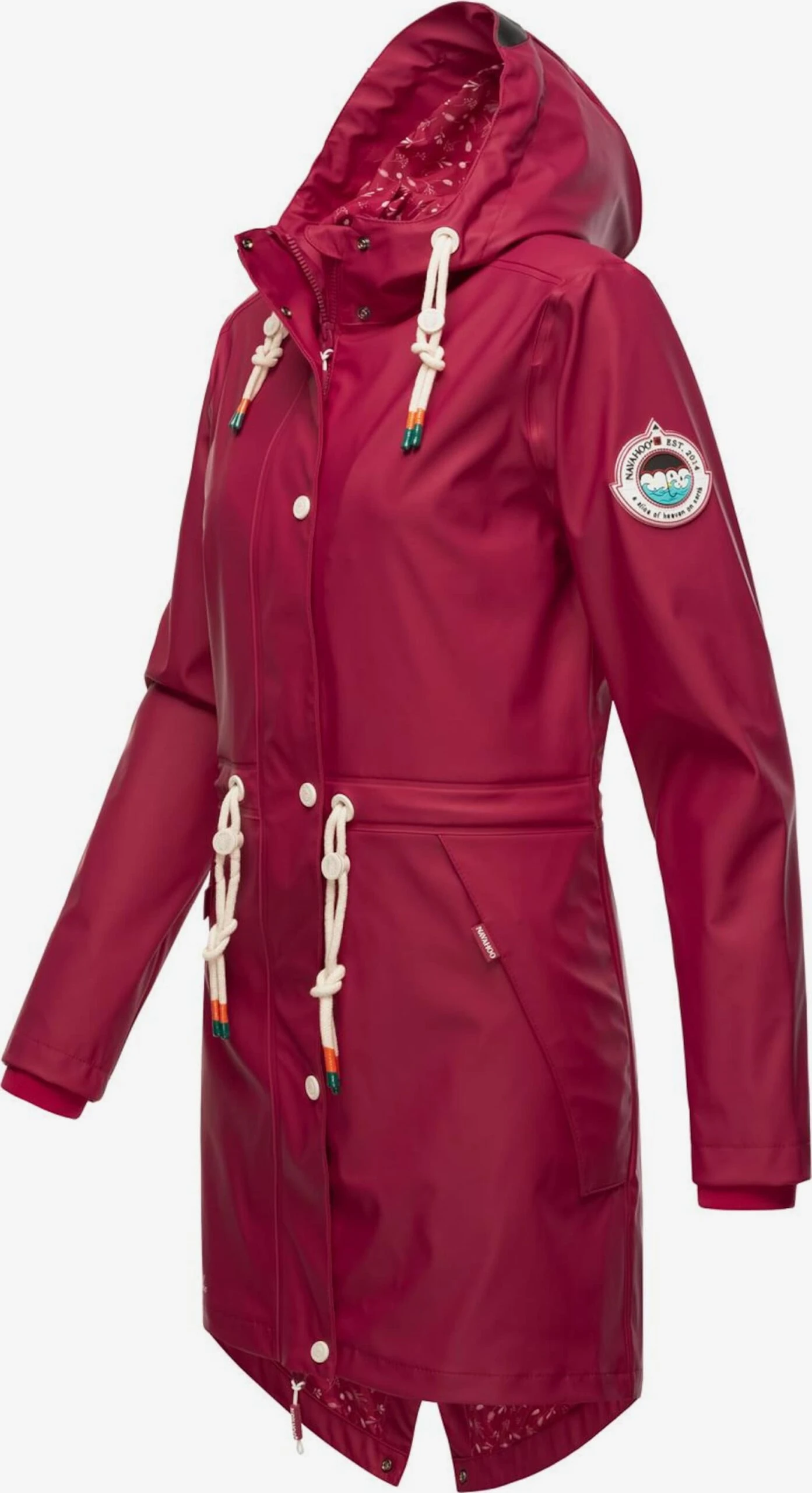 Navahoo Outdoor Jassen Functionele Jas Tropical Storm Dames Roze 5 Navahoo Outdoor Jassen Functionele Jas Tropical Storm Dames Roze - Afbeelding 3