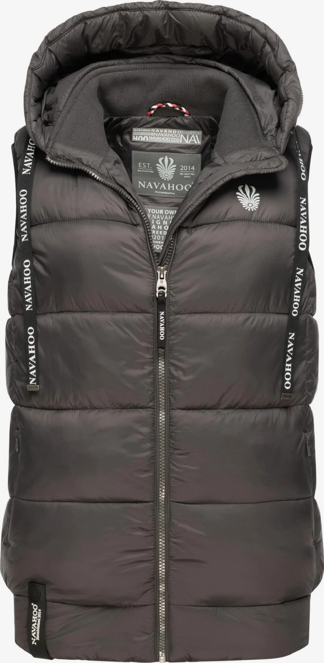 Navahoo Bodywarmers Bodywarmer Kassidy Dames Grijs 4 Navahoo Bodywarmers Bodywarmer Kassidy Dames Grijs - Afbeelding 2