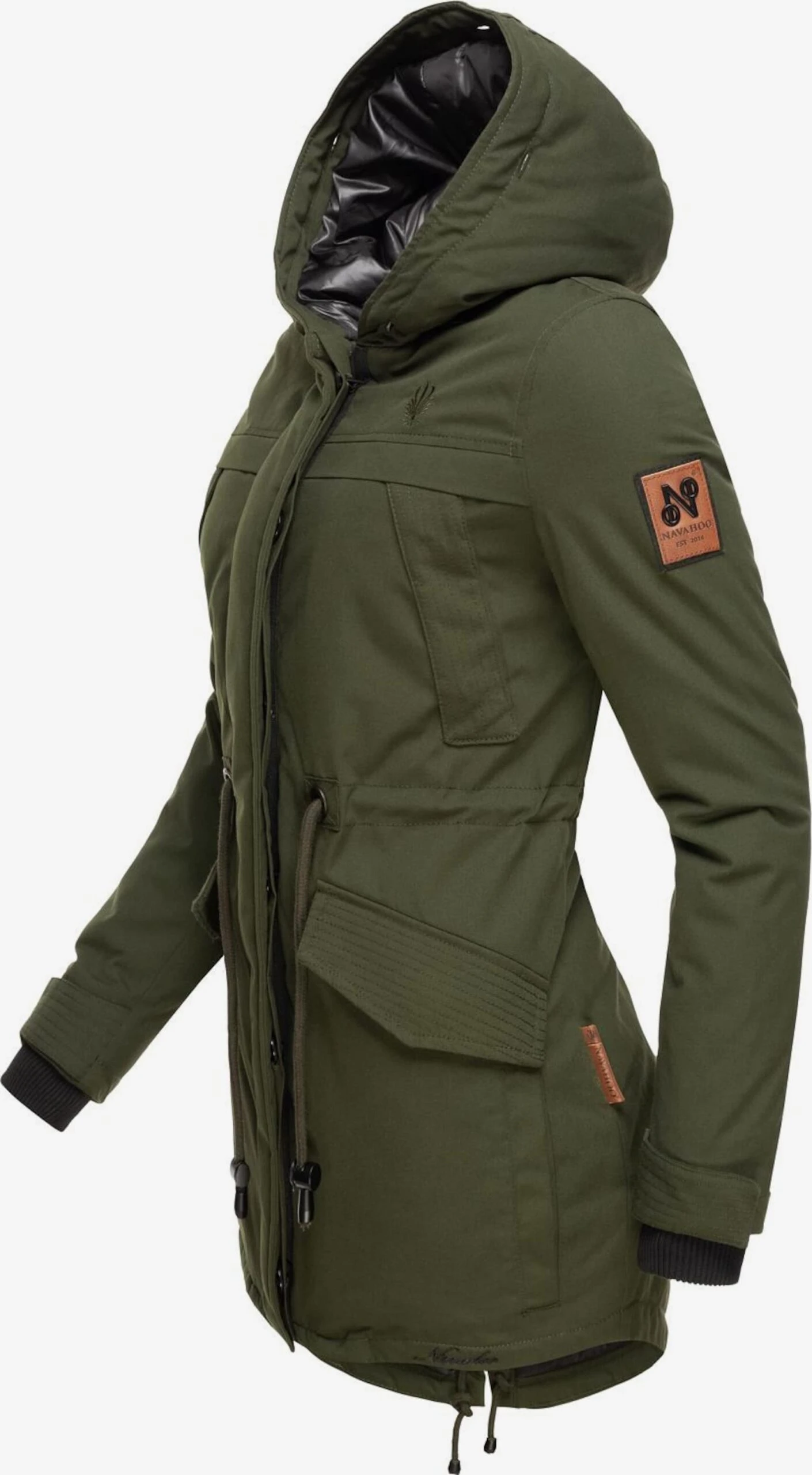 Navahoo Parkas Winterparka Dames Groen 6 Navahoo Parkas Winterparka Dames Groen - Afbeelding 4