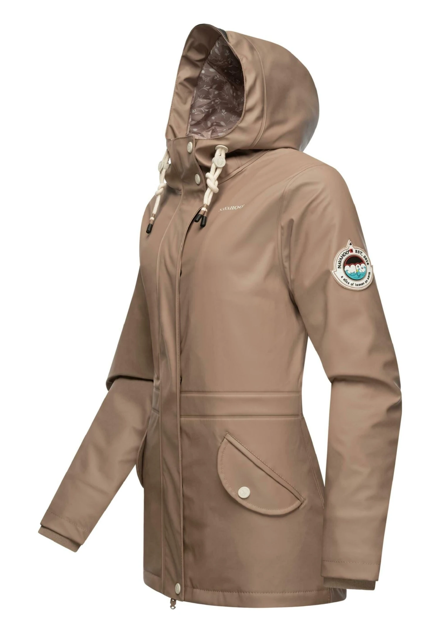 Navahoo Ocean Heart - Parka - Taupe 6 Navahoo Ocean Heart - Parka - Taupe - Afbeelding 4