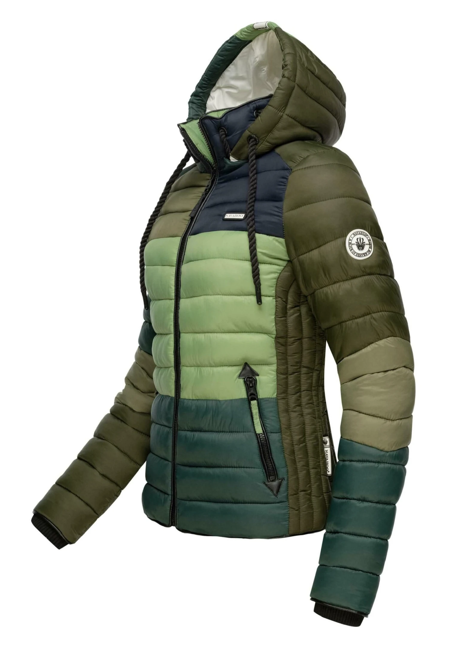 Navahoo Lulana Multikulti - Jas - Multicolour Green Forest 7 Navahoo Lulana Multikulti - Jas - Multicolour Green Forest - Afbeelding 5