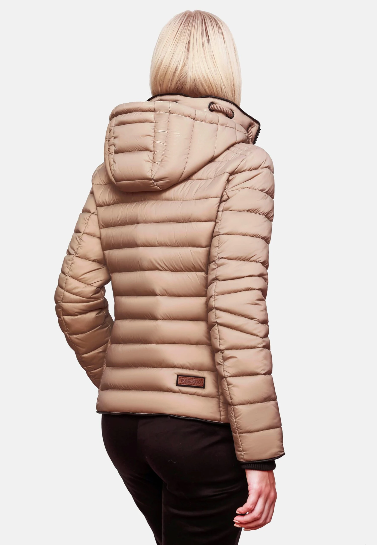 Navahoo Tussenjassen Tussenjas Lulana Dames Taupe 11 Navahoo Tussenjassen Tussenjas Lulana Dames Taupe - Afbeelding 9