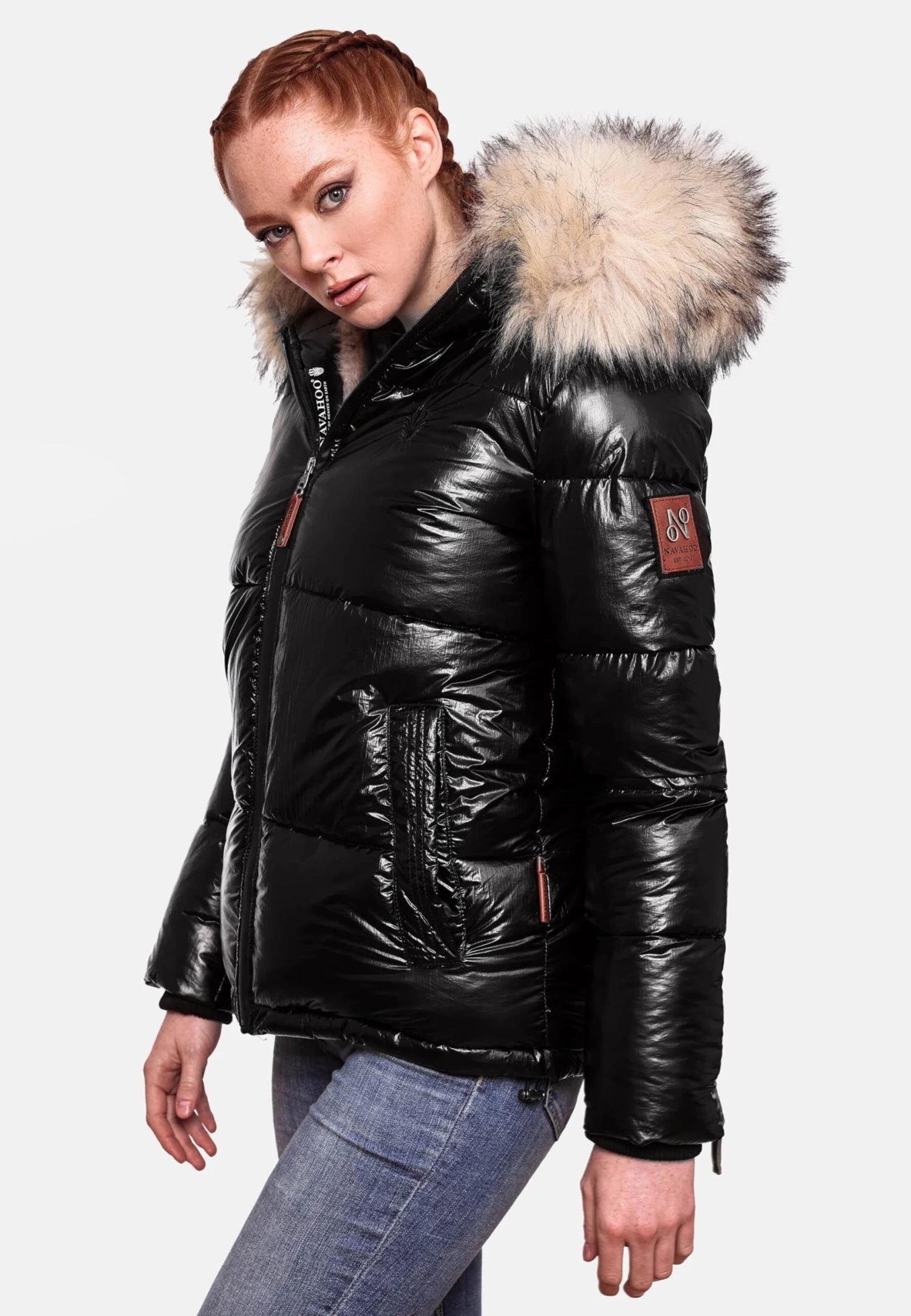 Navahoo Winterjassen Winterjas Tikunaa Dames Zwart 8 Navahoo Winterjassen Winterjas Tikunaa Dames Zwart - Afbeelding 6