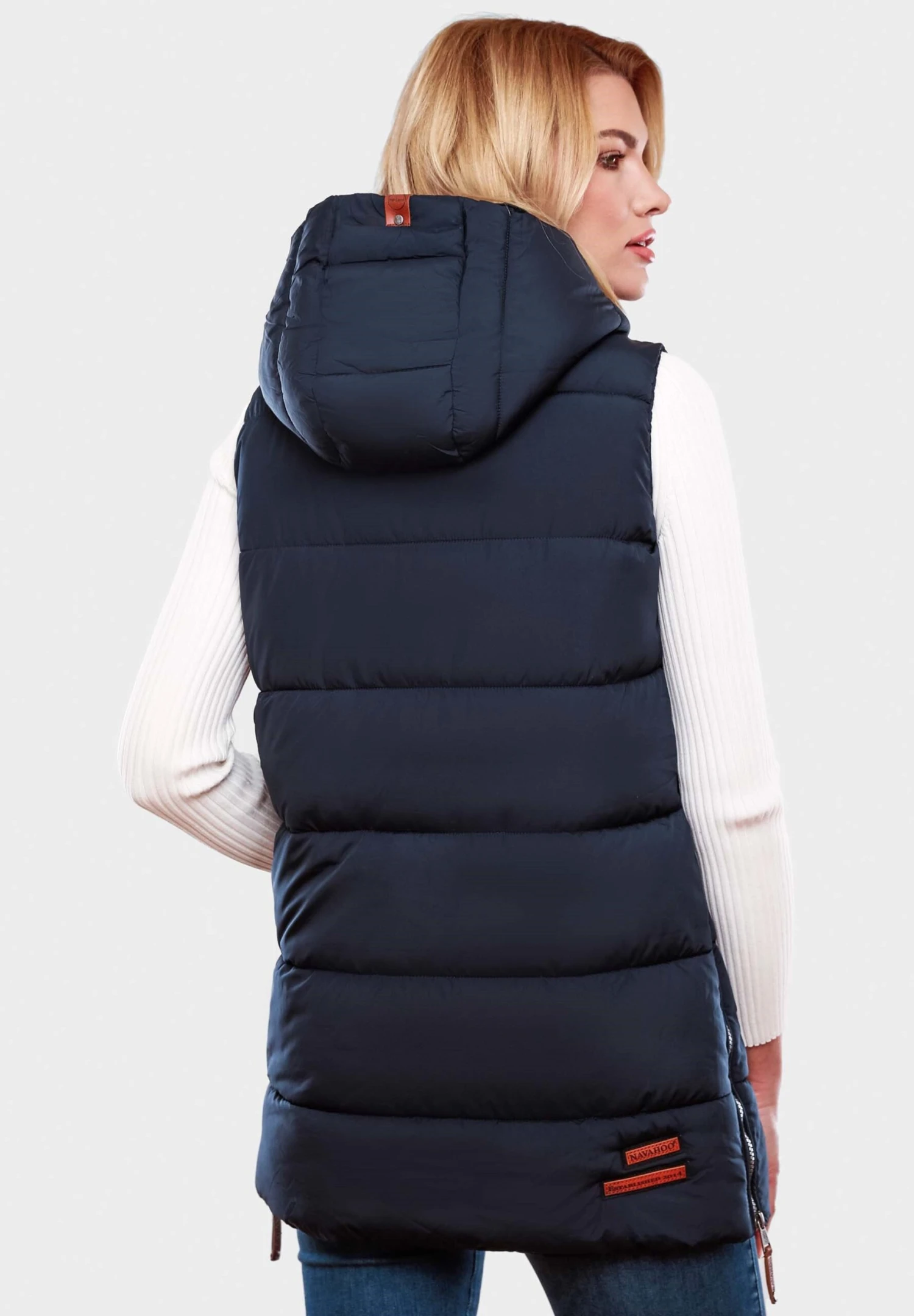 Navahoo Madilynaa - Bodywarmer - Dark Blue 4 Navahoo Madilynaa - Bodywarmer - Dark Blue - Afbeelding 2