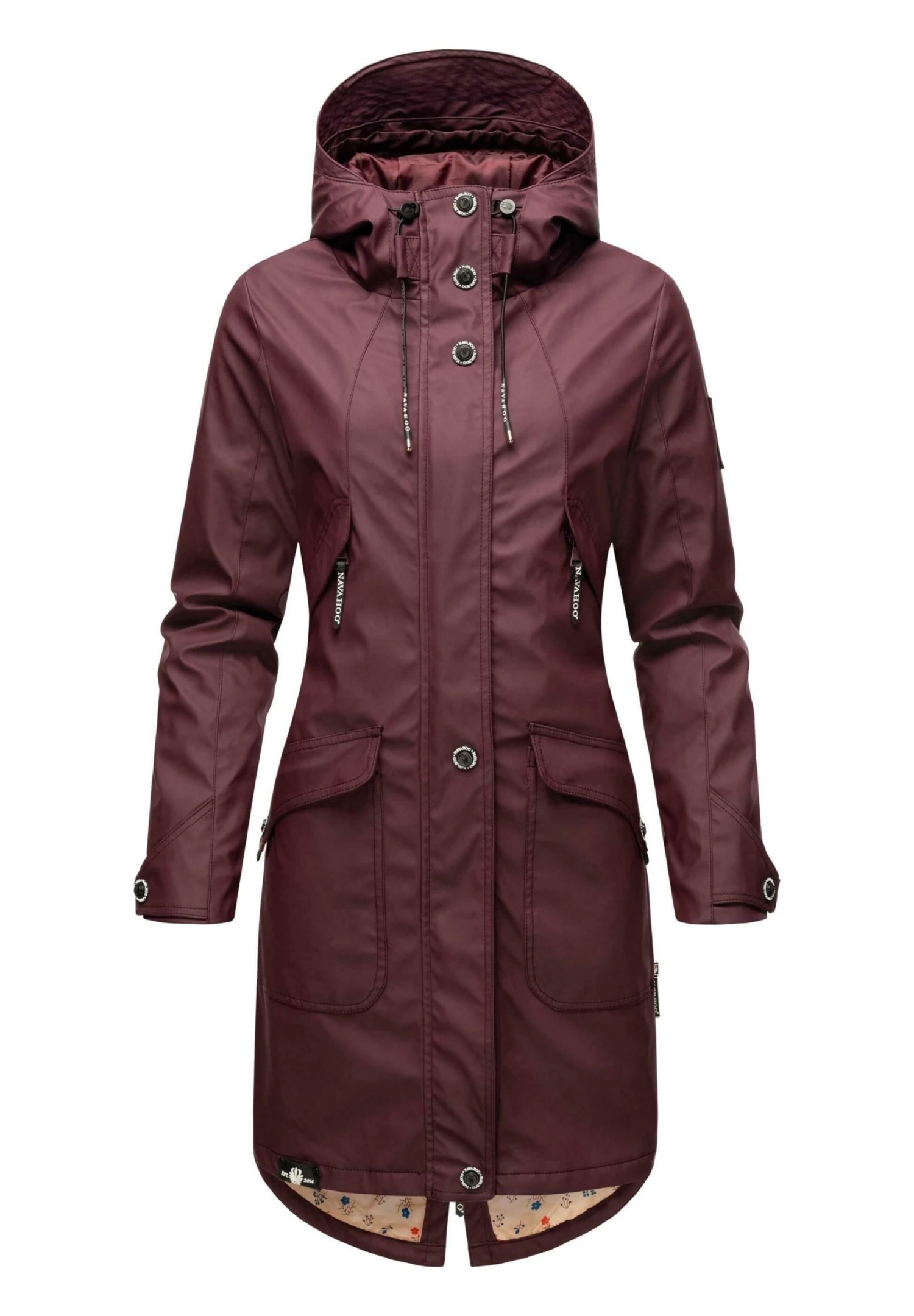Navahoo Parka - Dark Red Melange 3 Navahoo Parka - Dark Red Melange