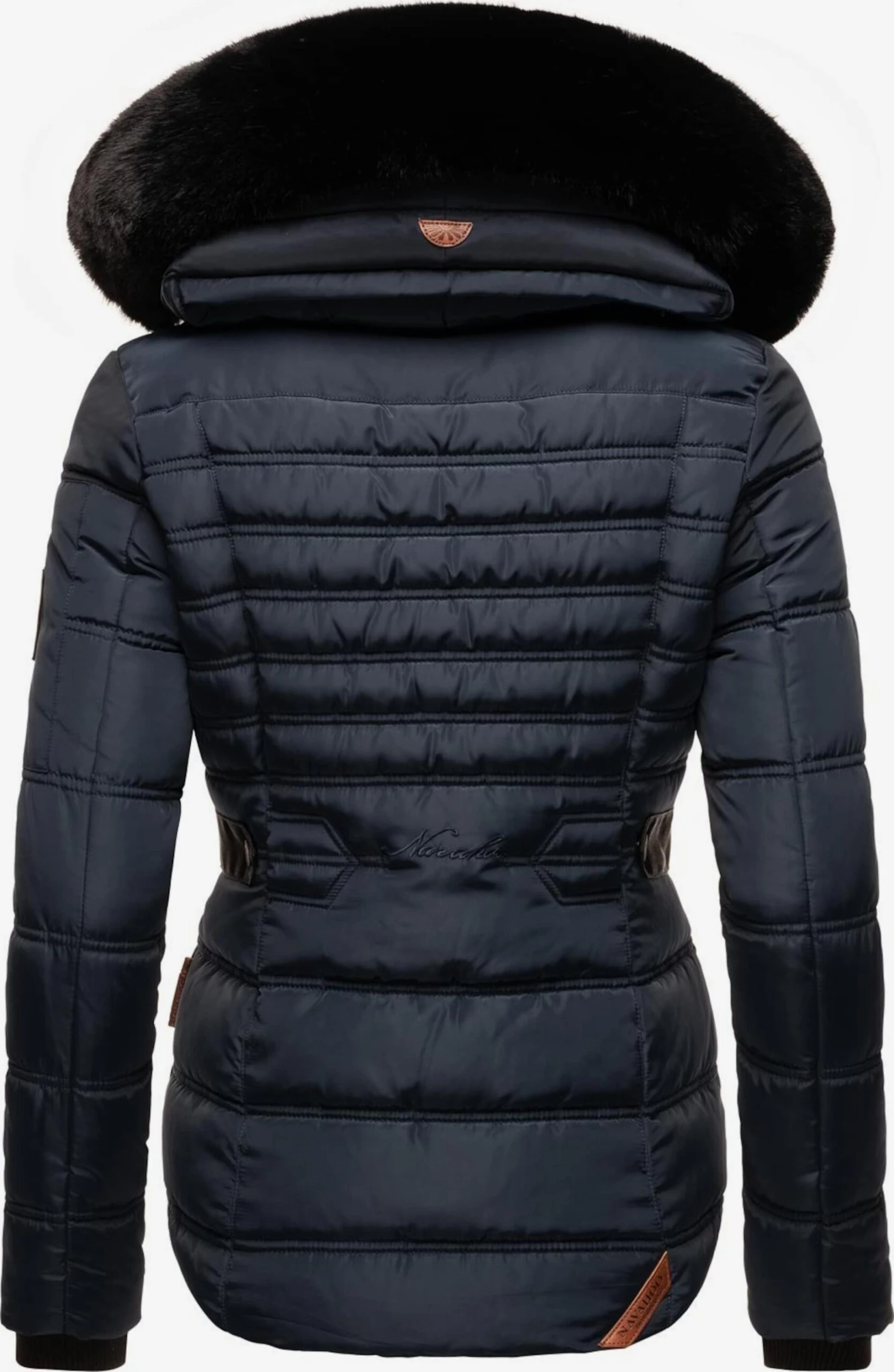 Navahoo Winterjassen Winterjas Melikaa Dames Navy 5 Navahoo Winterjassen Winterjas Melikaa Dames Navy - Afbeelding 3