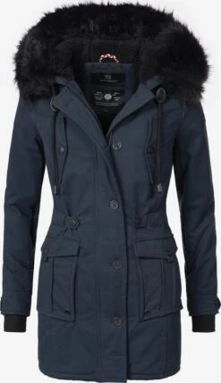 Navahoo Parkas Winterparka Luluna Dames Nachtblauw