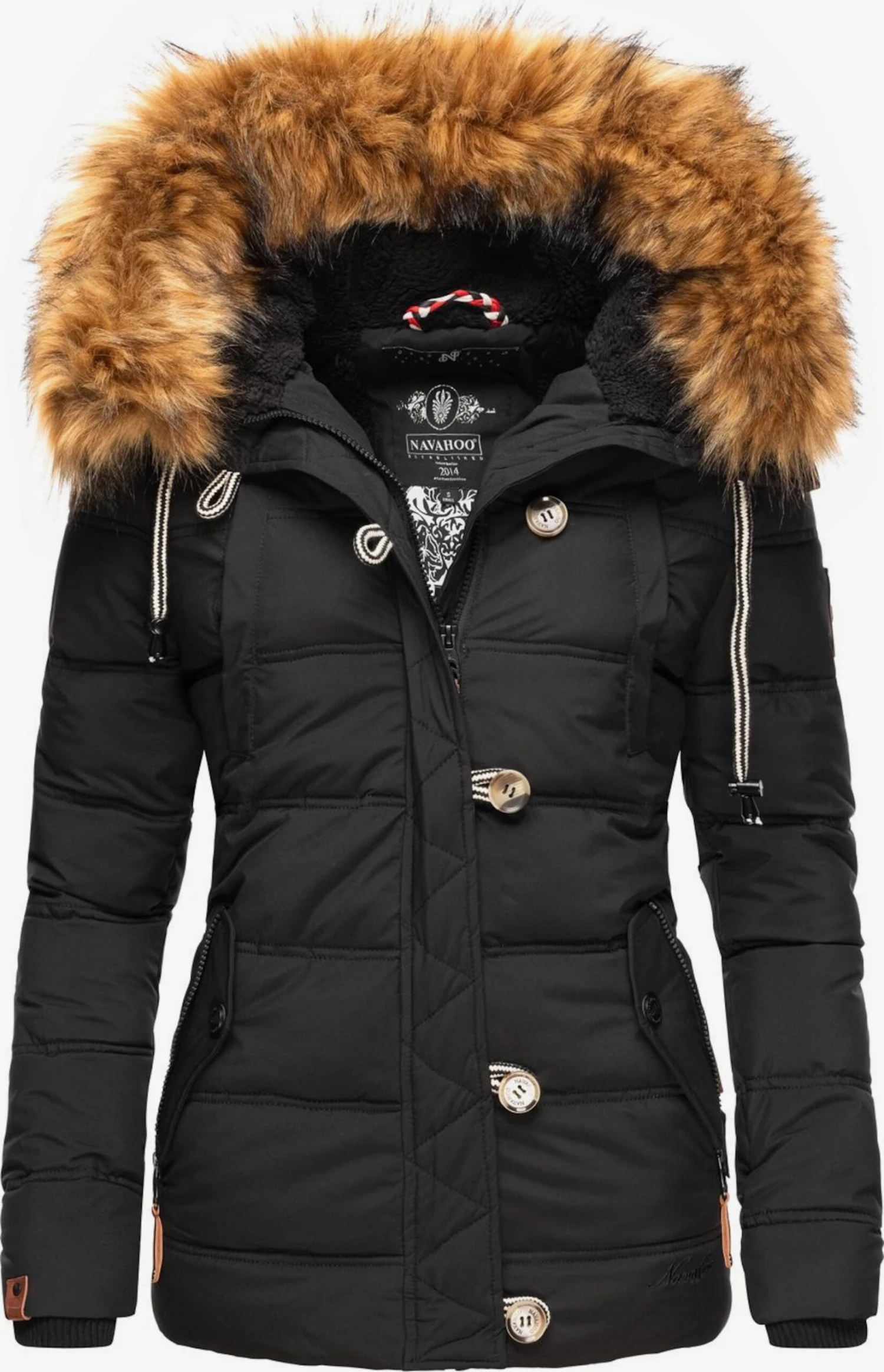Navahoo Winterjassen Winterjas Zoja Dames Zwart 3 Navahoo Winterjassen Winterjas Zoja Dames Zwart