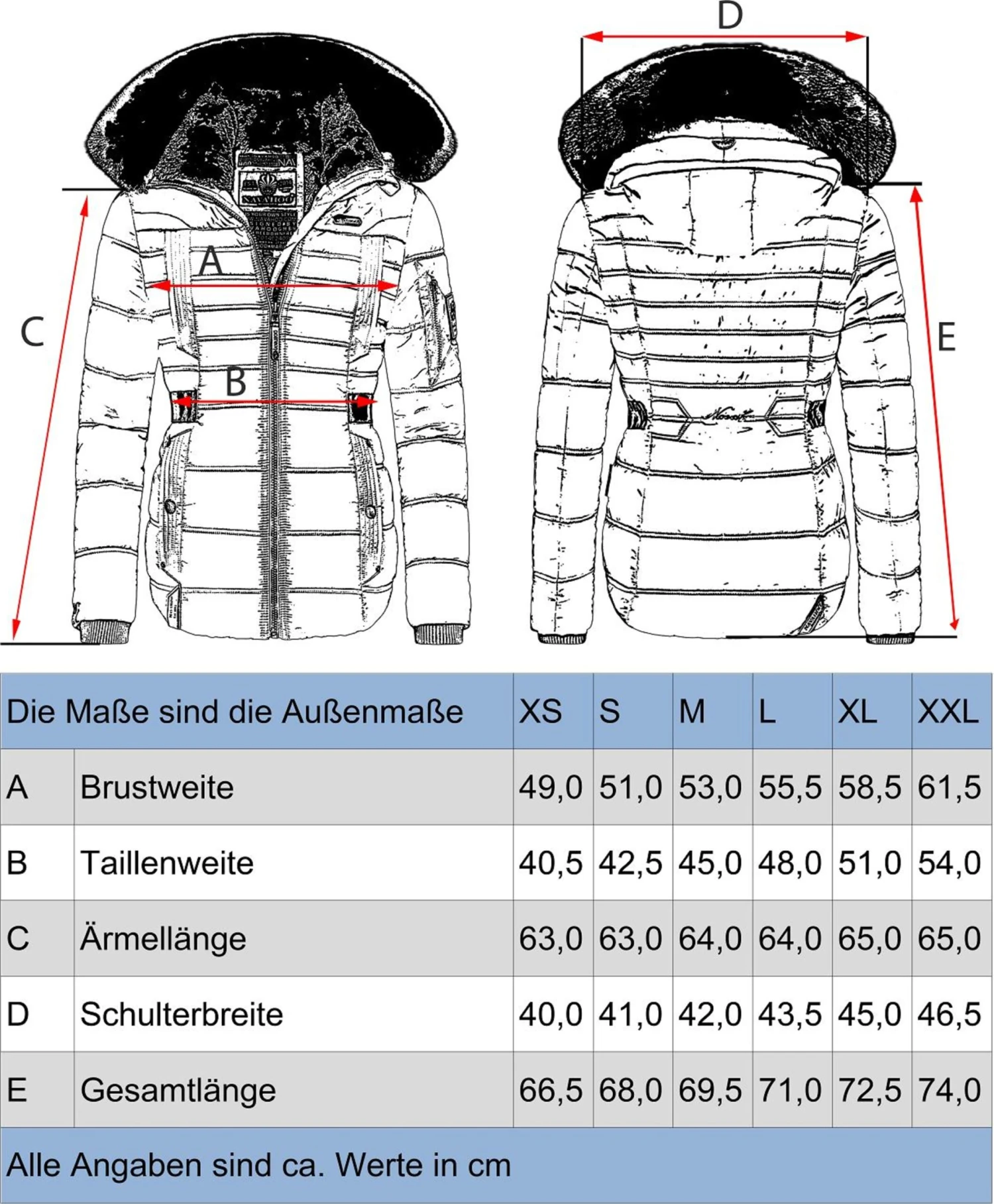 Navahoo Winterjassen Winterjas Melikaa Dames Bordeaux 6 Navahoo Winterjassen Winterjas Melikaa Dames Bordeaux - Afbeelding 4