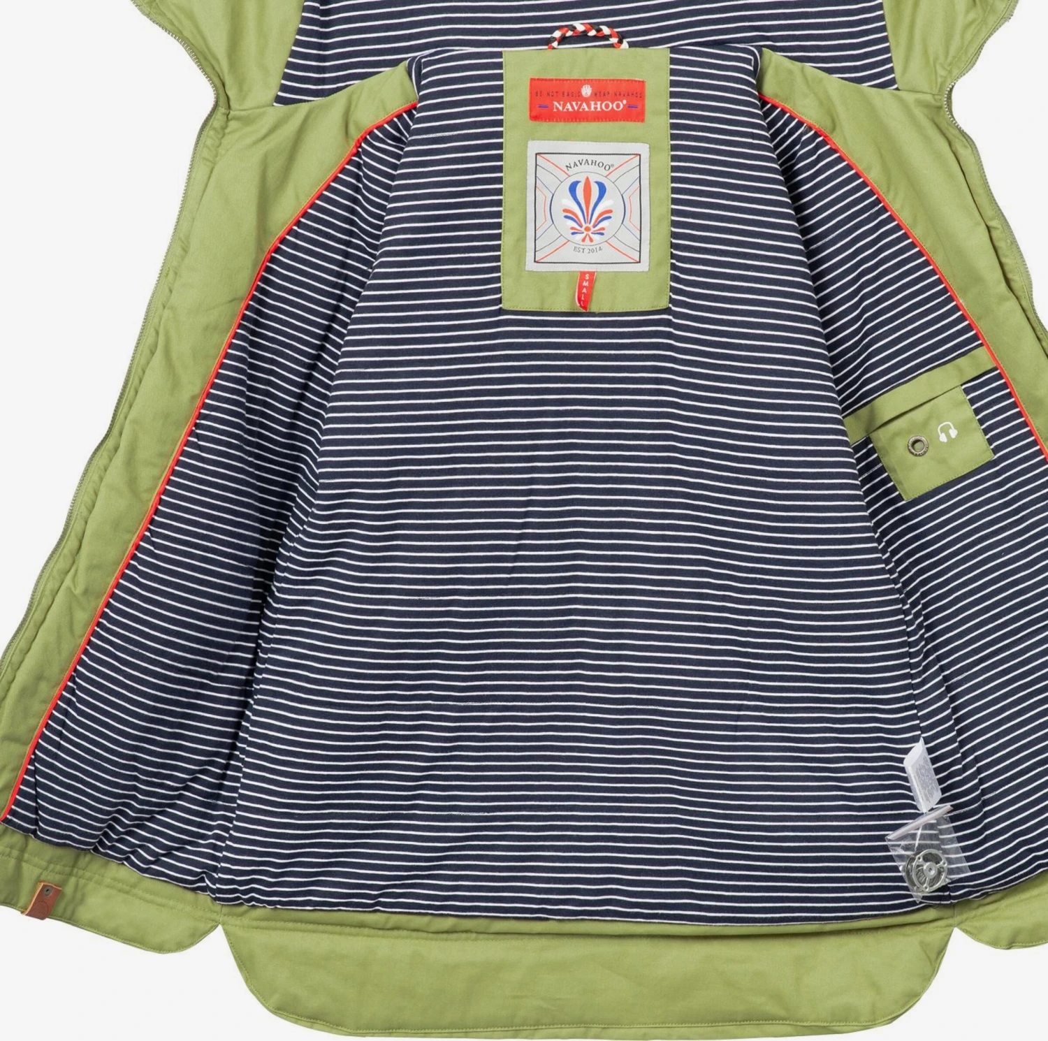 Navahoo Tussenjassen Tussenjas Wekoo Dames Appel 7 Navahoo Tussenjassen Tussenjas Wekoo Dames Appel - Afbeelding 5